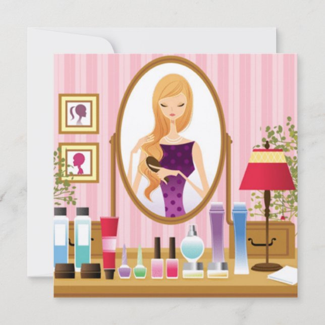 Dulce Dieciséis invitaciones para fiestas de cumpl (Anverso)