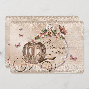 Dulce Dieciséis Invitaciones Quinceanera de Cumple