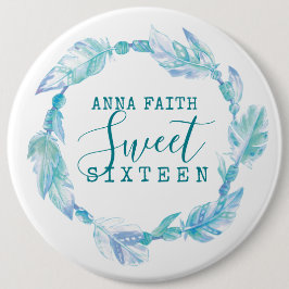 Dulce dieciséis plumas acuáticas botón acuático