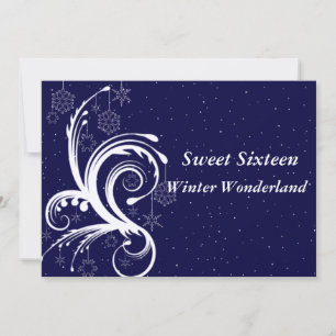 Dulce Dieciséis, Winter Wonderland, Invitación