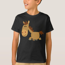 Dulce dulce Personalizado Caballo Niños Camiseta