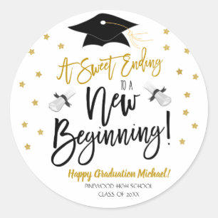 Dulce final para un nuevo comienzo de Pegatinas