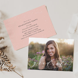 Dulce Guión | Invitación de fiesta de graduación c