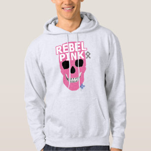 Dulce HANDSKULL Rebel Rosa Camisas de sudadera B2