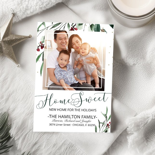 Dulce hogar nuevo hogar Invitación móvil foto (Subido por el creador)