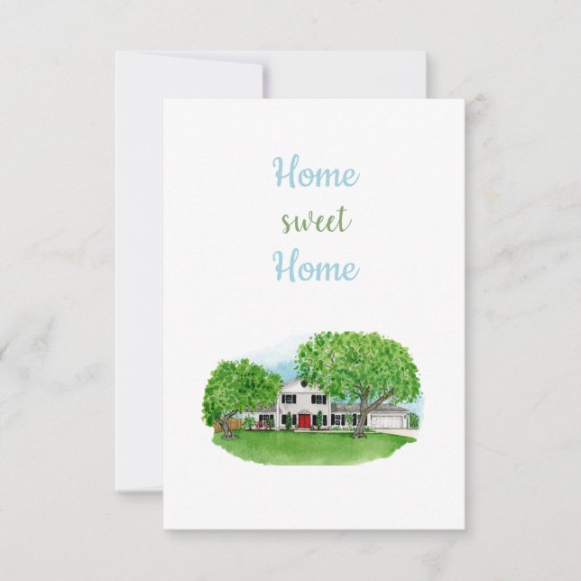 Dulce Hogar Tarjeta (Anverso)