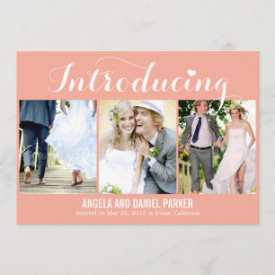 Dulce Introducción Invitación Boda - Engranaje