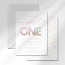 Dulce Invitación a la Fiesta de Helados Uno