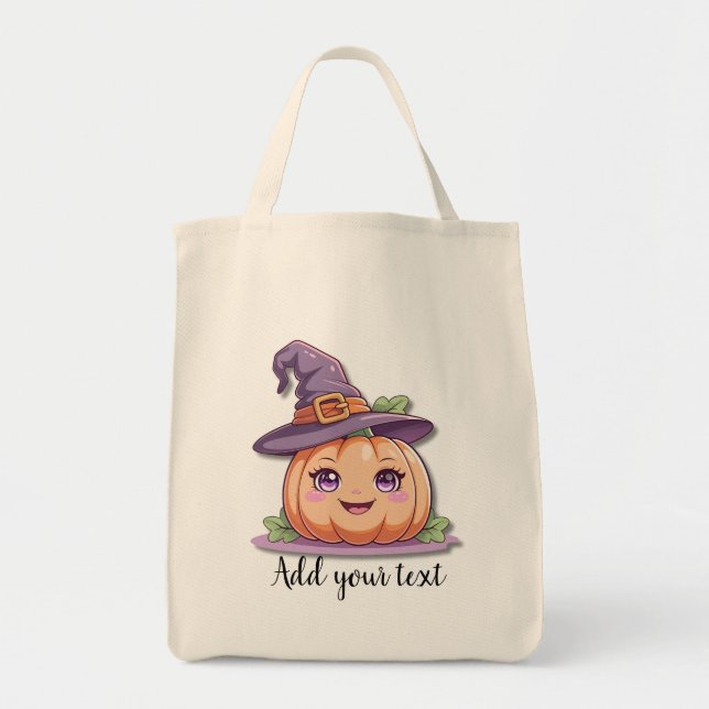 Dulce Magia de Calabaza – Bolsa Grande de Hallowee (Frente)