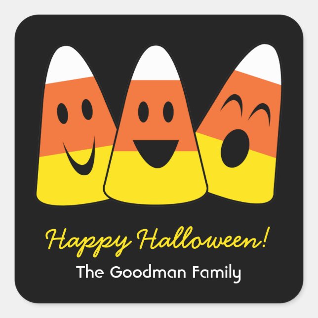 Dulce maíz dulce lindo lindo etiqueta de favores d (Anverso)