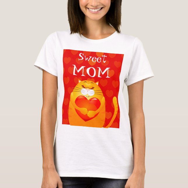 Dulce mamá, camisa divertida (Anverso)