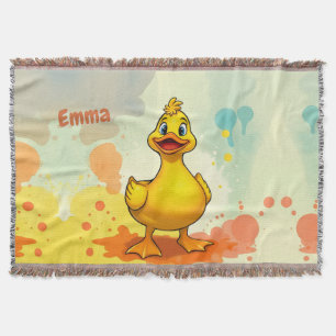 Dulce manta de tira de pato amarillo - Nombre pers