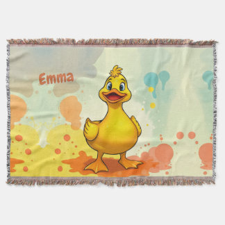 Dulce manta de tira de pato amarillo - Nombre pers