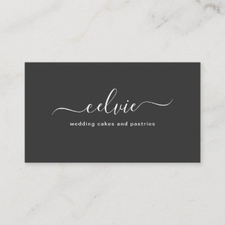 Dulce Moda Sabrosa Elegante tarjeta de visita Mini