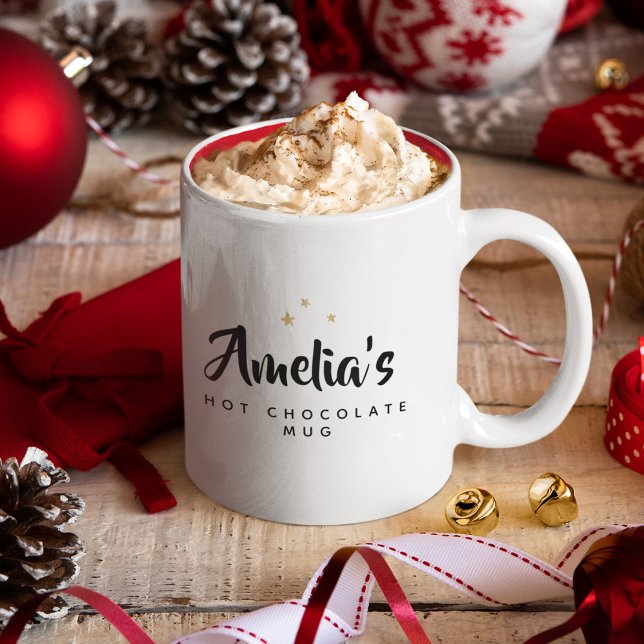 Dulce nombre personalizado moderno guión de taza d (Subido por el creador)