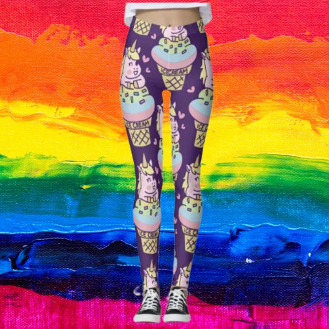 Dulce Orgullo de Unicornio Leggings (Subido por el creador)