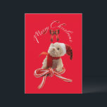 Dulce Oso de peluche de Navidad caprichoso Mensaje<br><div class="desc">Feliz Navidad Oso de peluche. Grandes ideas de regalo para familiares y amigos.</div>