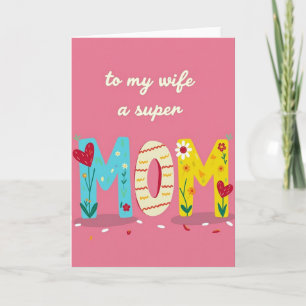 Dulce Para Mi Esposa Tarjeta