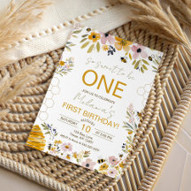 Dulce para ser uno cumpleaños invitación