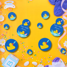 Dulce Patito de Goma Confeti para Baby Shower