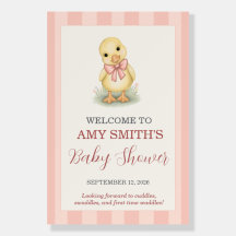 Dulce Patito Sonrosado Baby Shower