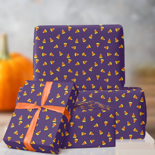 Dulce Patrón de Maíz de Caramelo Papel de Regalo M