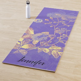 Dulce PURPLE Yoga Mat personalizado