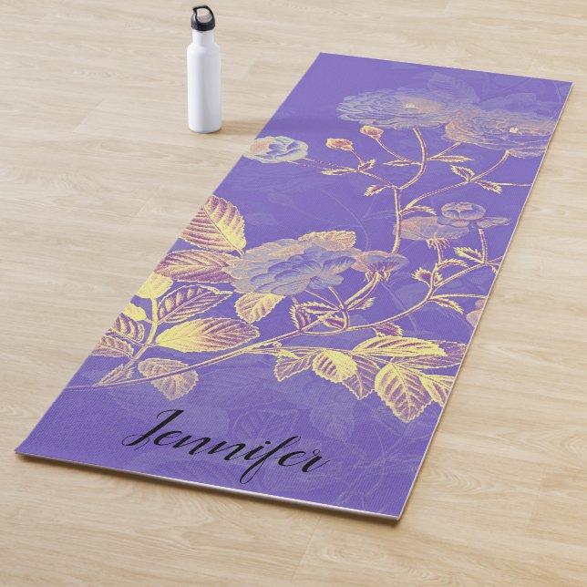 Dulce PURPLE Yoga Mat personalizado (In situ)