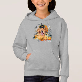 Dulce Retriever Dorado Halloween Perro Personaliza