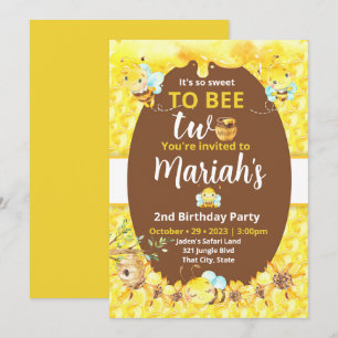 Dulce ser dos invitación