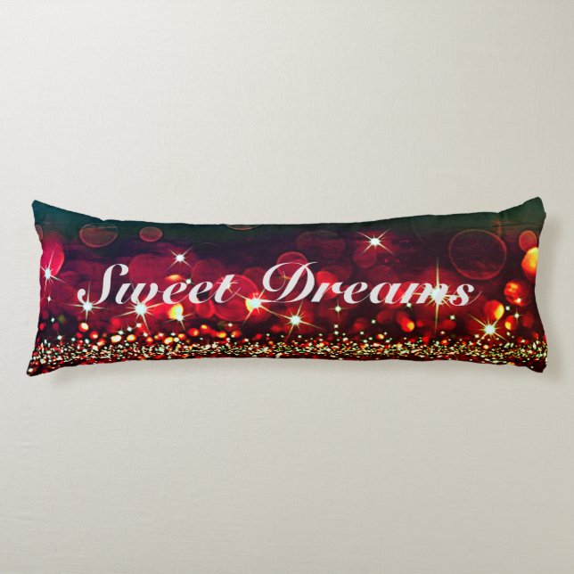 Dulce Sueños Oscuros Almohada del Cuerpo (Anverso)