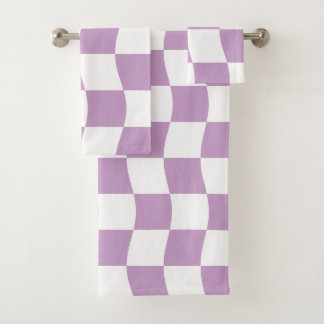 Dulce Tablero de Damas Morado Blanco Femenino
