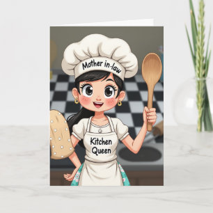 Dulce Tarjeta de la Cocina de la Suegra