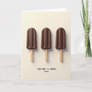 Dulce tarjeta del Día del Padre Papá