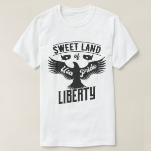 "Dulce Tierra de Libertad" Camiseta Heritage