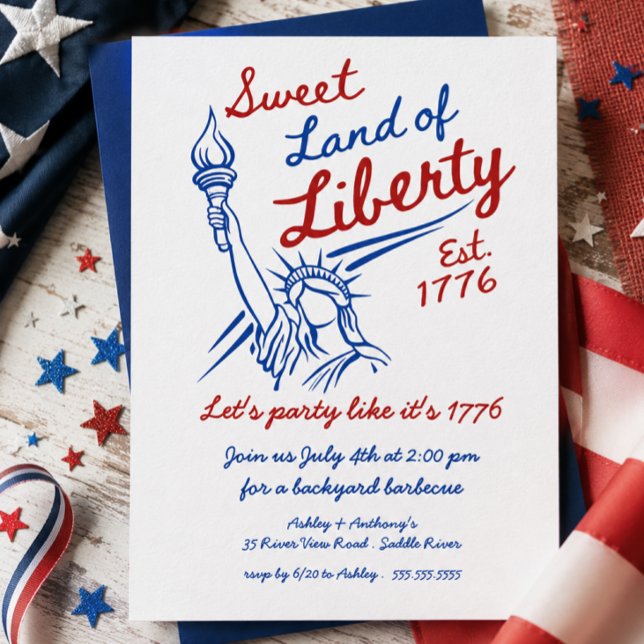 Dulce Tierra de Libertad Invitación (Subido por el creador)