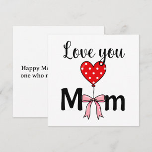 Dulce y elegante “Te quiero mamá”