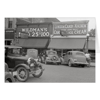 Dulcería y heladería, 1938