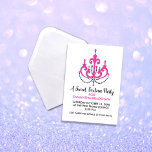 Dulces 16 invitaciones a fiestas de cumpleaños<br><div class="desc">Todo el texto de la plantilla puede ser cambiado y totalmente personalizado por usted en estas invitaciones de cumpleaños de la lámpara de araña de moda. Si necesita ayuda, simplemente haga clic en el enlace de contacto para enviar al diseñador un mensaje personal detallado. Este diseño también está disponible en...</div>