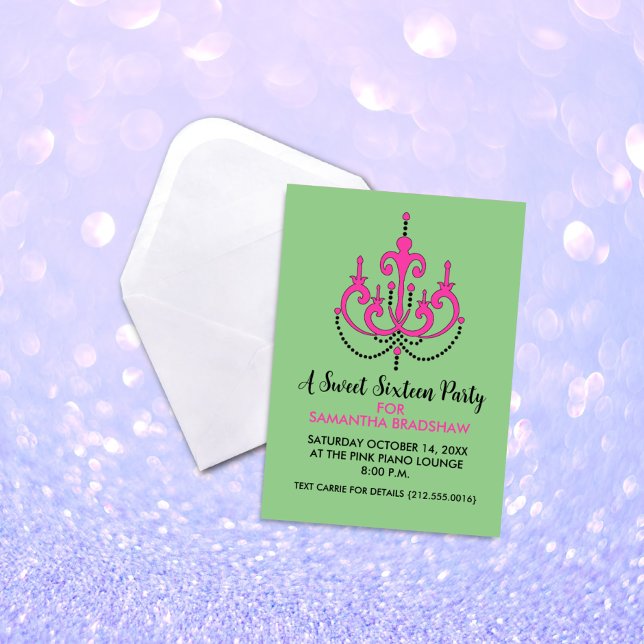 Dulces 16 invitaciones a fiestas de cumpleaños (ve (Subido por el creador)