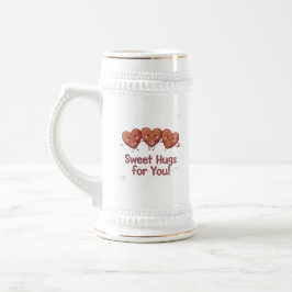 Dulces abrazos para ti - dulce taza de San Valentí