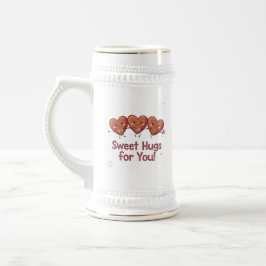 Dulces abrazos para ti - dulce taza de San Valentí
