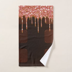 Dulces Azucarados con Goteo de Chocolate y Purpuri