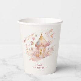 Dulces caprichosos tierra de dulces Vaso de papel