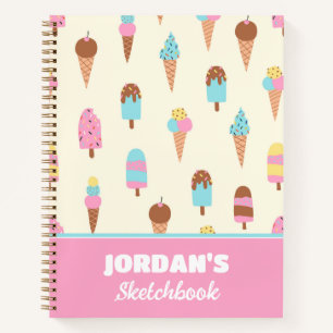 Dulces de crema de hielo de Pastel Cute Libro de