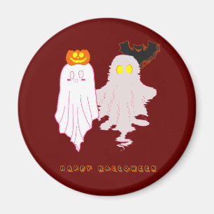 Dulces Fantasmas Bebés Imán de Halloween