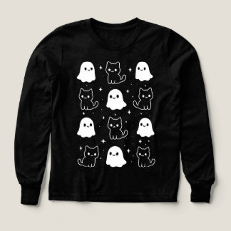 Dulces Fantasmas de Halloween Gatito Kawaii