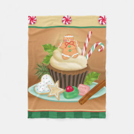 Dulces para la manta del navidad