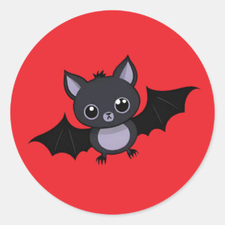 Dulces Pegatinas de Murciélago de Halloween de Dib