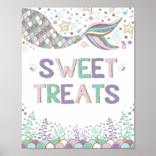 Dulces regalos decoración para cumpleaños de siren